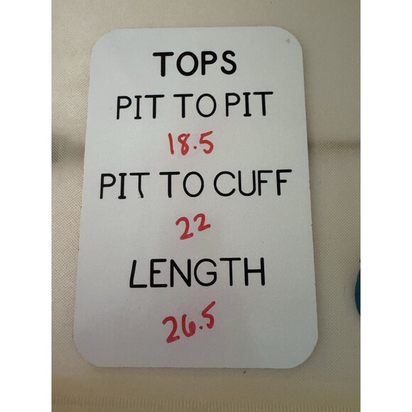 Rhône Long Sleeve Blue Shirt Athletic Workout Size Small Stretch - Picture 8 of 8